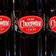 bottles of cheerwine on shelf